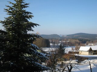 Panoramablick von Ferienwohnung