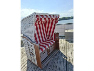 Der Strandkorb Klassiker darf natürlich  nicht fehlen!