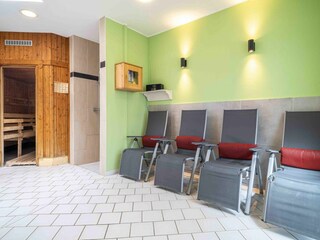 Sauna mit Ruhebereich