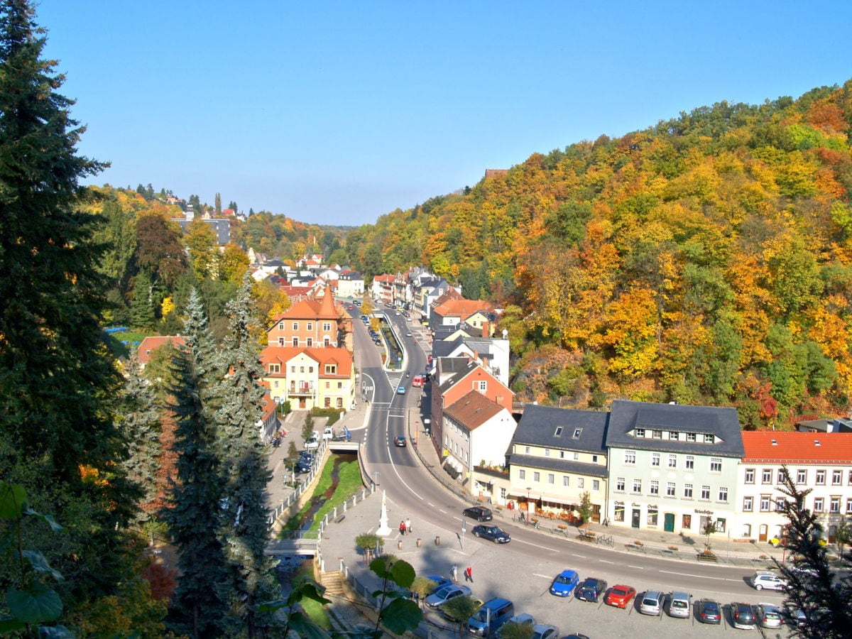 Stadtansicht Tharandt Herbst 2011