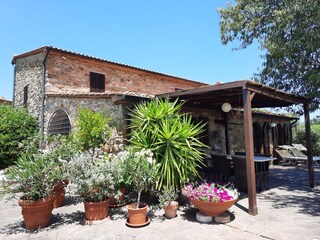 Vakantieappartement Toskana Buitenaudio-opname 2