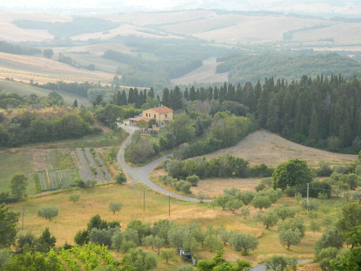 Blick von Querceto übers Land