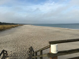 Von der Seebrücke zum Strand