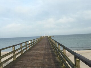 Prerower Seebrücke im November