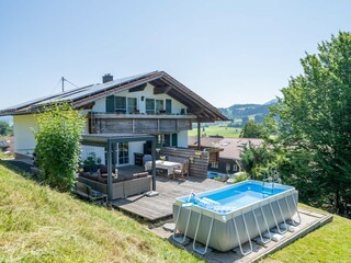 Wohnung im gesamten OG mit Blick auf die Berge