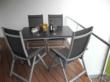 Strandvilla Baabe Ferienwohnung 20 "Abendrot"
