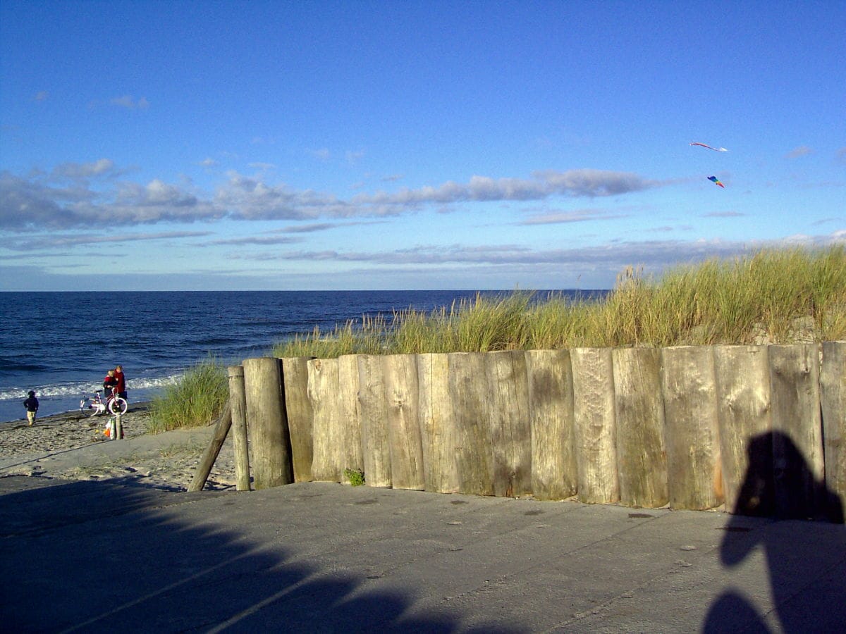 Zugang zum Sportstrand (Segeln, Kiten, Surfen)