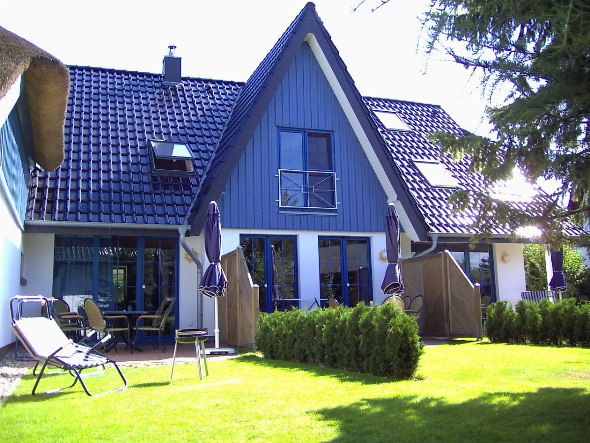 Terrasse Ferienhaus Kogge (links)