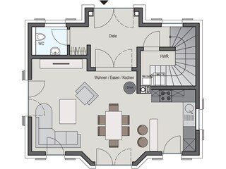 Ferienhaus Bodstedt Grundriss 51