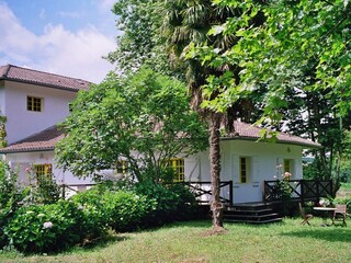 Haus 'Moulin' vom Garten gesehen