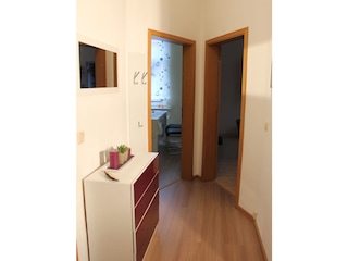 Moderner Flurbereich der Wohnung