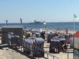 Sonnenbaden am Weststrand