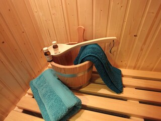 Sauna im Urlaubs-Bad, Sauna-Düfte ganzjährig  inkl.