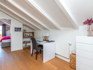 Office corner on the upper floor
