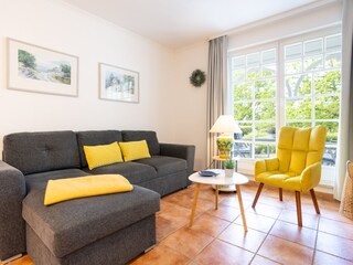 Couch u. Möglichkeit der Aufbettung