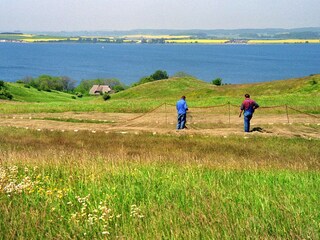 Fishermen on the peninsula of Groß Zicker