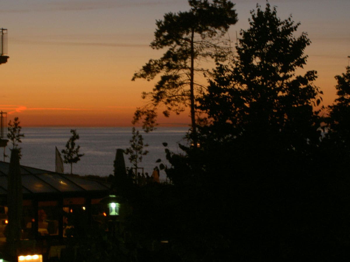 Abendstimmung vom Balkon