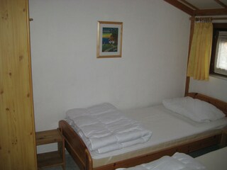 Schlafzimmer mit Einzelbetten
