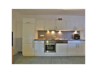 Fischerhaus Whg. Sonnenaufgang - Blick auf die offene Küchenzeile