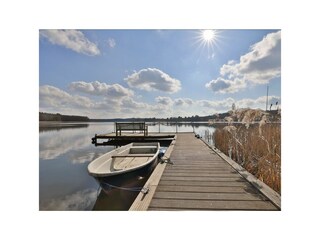 Fischerhaus - Blick auf den hauseigegen Steg