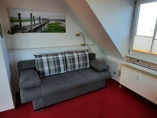 Schlafcouch für die 5. Person