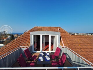 darüber nur noch der Himmel