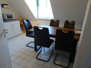 Essgruppe vom Flur aus gesehen