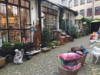 Shopping in den urigen Höfen in Flensburg