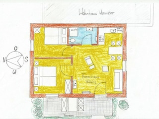 Holiday apartment Bad Bayersoien Floor Plan 19