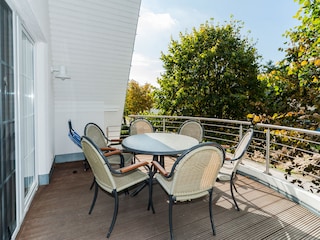 Großzügiger Balkon