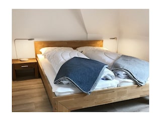 Seebach Whg.25 - Blick in das Schlafzimmer
