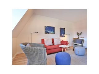 Seebach Whg. S25 - Blick auf den gemütlichen Wohnbereich