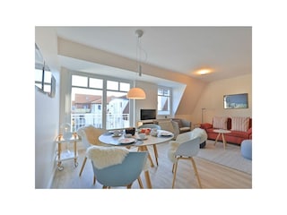 Seebach Whg. S25 - Blick auf den offenen Wohn-/ Essbereich