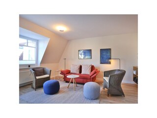 Seebach Whg. S25 - Blick auf den gemütlichen Wohnbereich