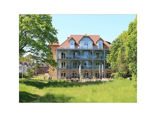 Villa Wagenknecht - Blick auf das Appartementhaus