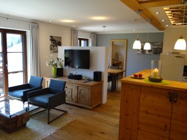 Ferienwohnung Sonnenkopfblick mit Sauna