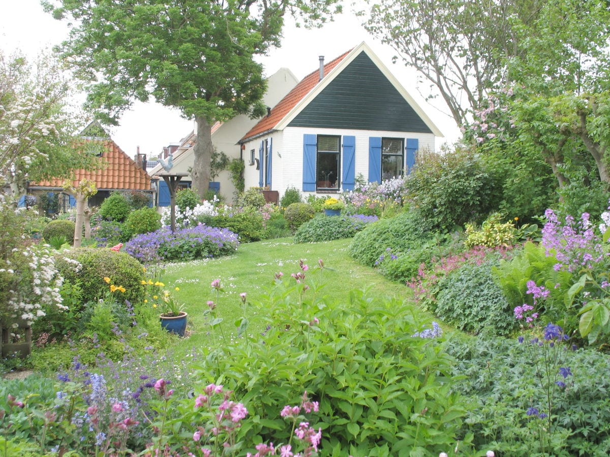 Das Ferienhaus mit dem Garten