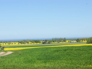 Blick auf Kühlungsborn von der Kühlung kommend
