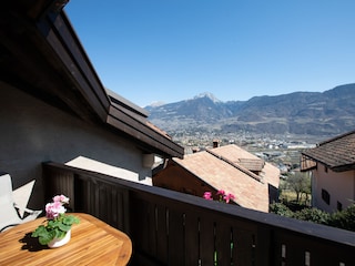 view from the balcony