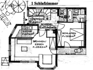 Vakantiehuis Mittelberg Grondplan 22